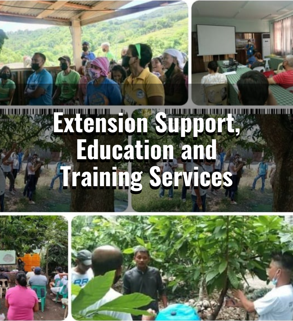 Extension Support, Education And Training Services - High Value Crops ...